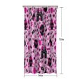 thumbnail image 5 of Pink Halloween Fantasy Pattern Shower Curtain 36"x72" ,Bathroom Decorative Shower Curtains Set with 12 Hooks,Modern Waterproof Washable Shower Curtain, 5 of 6