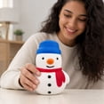 thumbnail image 4 of Snowman Squishy Toy Slow Rising Fidget Stress Ball Decompression for Kids Adults Teens Anxiety Relief Classroom Sensory Party Favor Stocking Stuffer, 4 of 6