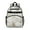 White Marble Gold, variant on Black Marble Gold Wave Pattern Backpack for School,Cute School Bag,Schoolbag with Adjustable Shoulder Straps & Padded Back,15.25"x11.5"x5.25"