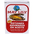 thumbnail image 3 of Ostiones May Lily ahumados en aceite 105 g, 3 of 6
