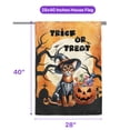 thumbnail image 5 of Trick or Treat Abyssinian Needs Candy Happy Halloween Night House Flag 28x40in Double Sided Cat Lover Kitten Owner Gifts Outdoor Decor - 02020, 5 of 5