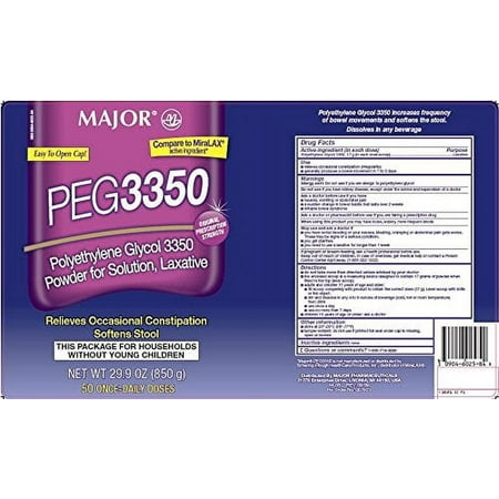 Pharmacy Peg-3350 Pwd 50dose