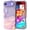 D, variant on Compatible with iPhone Air Marble Print Pattern Case, Hybrid Hard Shell + Silicone Protective Phone Cover - Resistant Protective Slim Fit Case Shockproof for iPhone Air, H