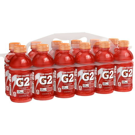 Gatorade G2 Lower Sugar Thirst Quencher Fruit Punch Sports Drink, 12 Fl. Oz., 12 (Best Low Calorie Beverages)