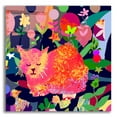 thumbnail image 1 of Epic Art 'Sweet Kitty Dreams' by Holly McGee, Acrylic Glass Wall Art, 12"x12", 1 of 8
