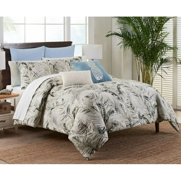 Coastal Life Luxe Tropez King Comforter Set In Natural Com - Coastal Life Bedding Coastal Life Luxe Tropez King Comforter Set In Natural Com - Coastal Life Bedding