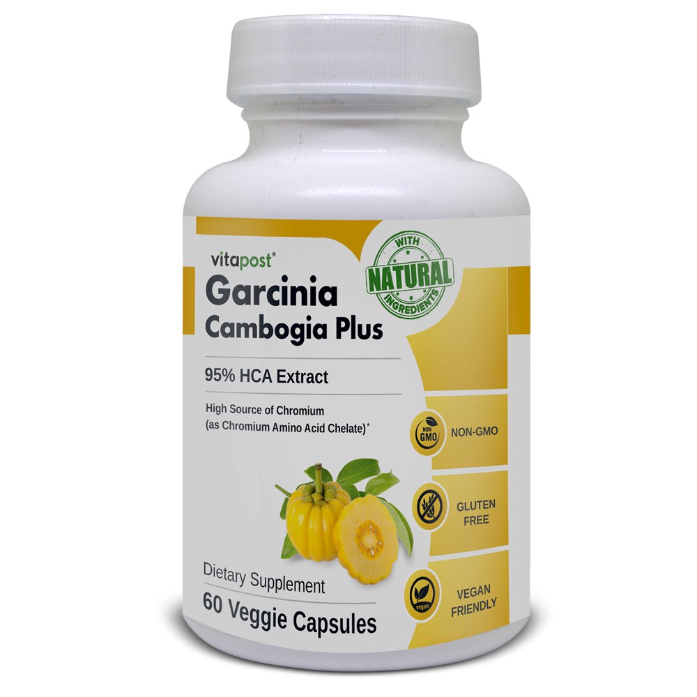 VitaPost Garcinia Cambogia Plus with 95 Hydroxycitric Acid (HCA