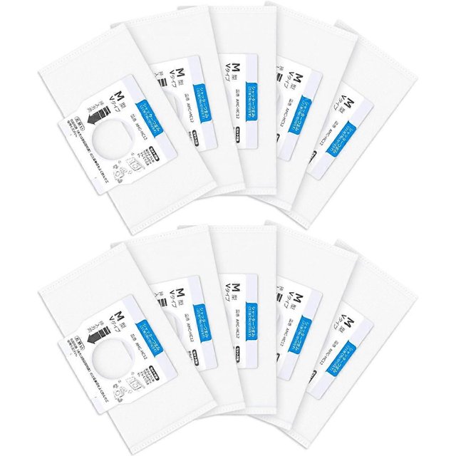 10PCS Dust Bags for Panasonic AMC-HC12 AMC-NC2 AMC-S2 AMC-DS2 AMC-NC5 Robot Vacuum Cleaner Parts