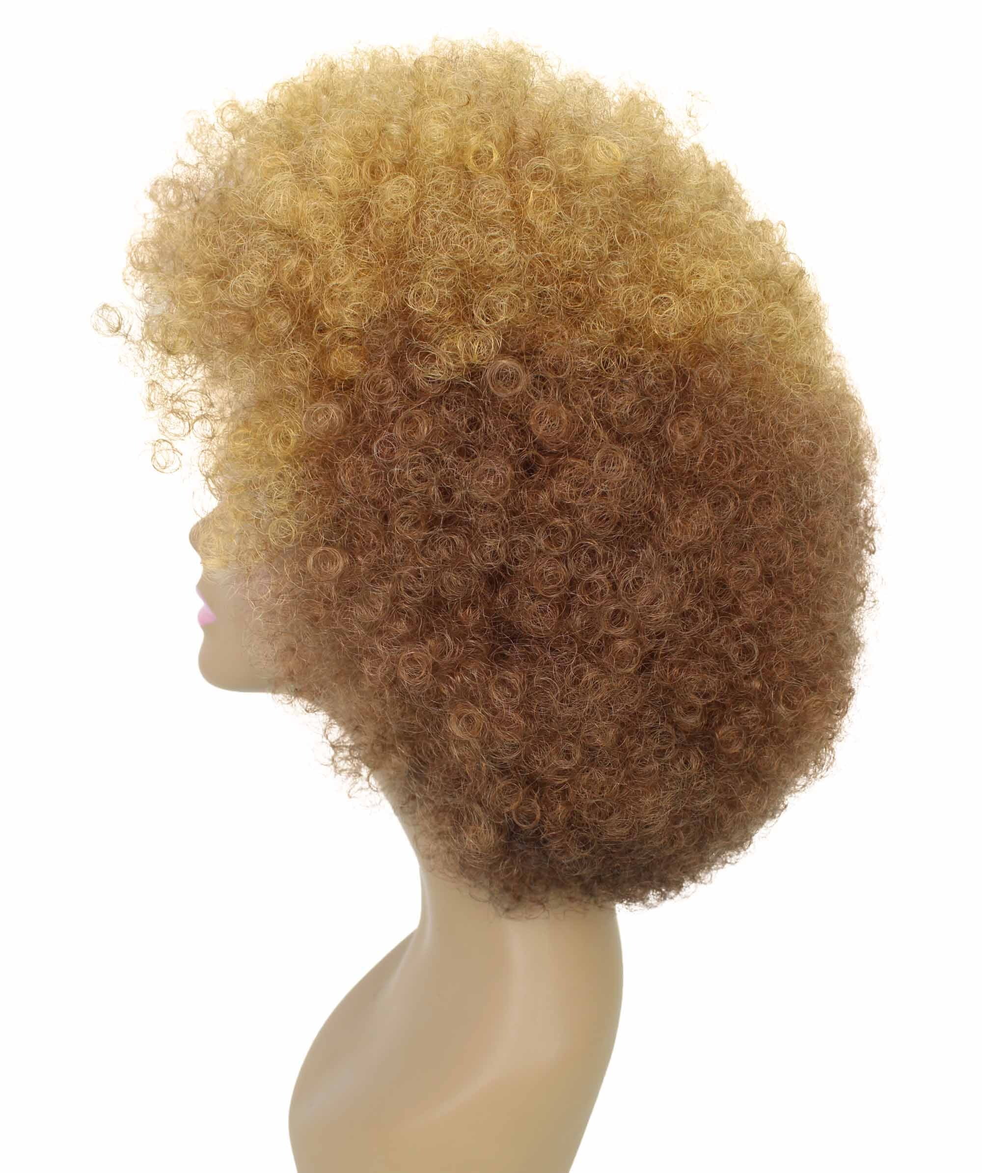 LUXLUXE Taylor Curly 14 in Long Full Wig Full Cap Wig, Heat Resistant Fibers,