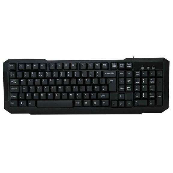 CIT - USB & PS/2 Keyboard Black