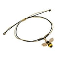 thumbnail image 4 of Pulsera trenzada, hecha a mano, joyería tejida, pulsera de papel, 4 of 7