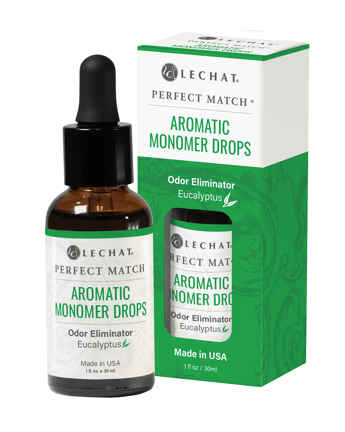 LeChat Aromatic Monomer Drops Less monomer smell Eucalyptus 1 oz