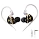 thumbnail image 1 of QKZ ZXD Auriculares con cable 3.5 mm portátil 360 grados en audio auricular interior al aire libre transparente en vivo ejercitando auriculares caminando negro con micrófono Scienceny EL014470-02, 1 of 7