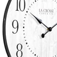 thumbnail image 4 of La Crosse Clock 15.75 inch Layton Quartz Analog Wall Clock, 404-3041B, 4 of 5