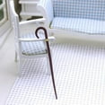 thumbnail image 4 of Yinanstore 2x Mini Miniature Walking Pole Doll House Pretend Ornament DIY Scene Doll Home Miniature Doll for Landscape Decorations Window Display 2 Pcs, 4 of 8