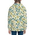 thumbnail image 6 of Pofeuu Lilies Flowers Print Teenage Zipper Hoodie Sweatshirts Hooded Casual Jackets With Pocket For Boys Girls-Medium, 6 of 6