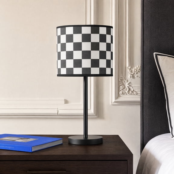 Homoyoyo Drum Lamp Shade, Decorative Replacement Lampshade for Table Lamp, Easy Install for Bedroom Study Kids Room
