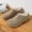 Brown, variant on Mens Clogs Lined Work Shoes For Men Non Chef Slippers Oil Resistant Garden Clogs Water Repellent On Mules Wide Width Shoes US: 12 Black