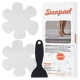 thumbnail image 3 of (2 pack) Secopad Bathtub Stickers Anti-Slip, 24 PCS Safety Shower Treads Adhesive Appliques with Premium Scraper, 3 of 9