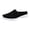 Black, variant on Womens Mens Slip on Slide Shoes Breathable Mesh Walking Mules Memory Foam Slippers Closed Toe Slingback Sneakers Beige Size 6
