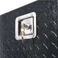 thumbnail image 5 of Aluminum Trailer Tongue Tool Box 5 Bar Tread Pattern Toolbox Wide Utility Storage Organizer Tool Box With Lock Keys, 5 of 7