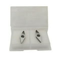 thumbnail image 1 of 2pc VCGT160408 PCD Polycrystalline diamond blades tools (PCD) Used for Aluminum, 1 of 9