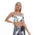 thumbnail image 3 of Pompotops Women Fashion Casual Solid Color Backless Slim Sexy Suspender SleevelessTops, 3 of 9