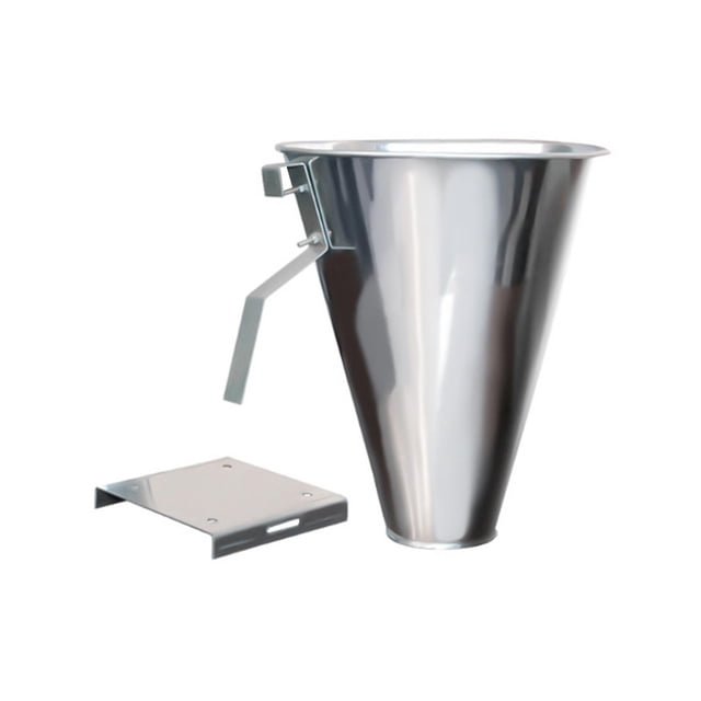 Cono de restricción de aves de corral, herramienta de matanza portátil de cono de pollo, accesorios fáciles de usar, embudo, desplumador de pollo para S DYNWAVEMX Cono de retención de aves de corral