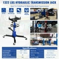 thumbnail image 2 of AOILE Hydraulic Transmission Jack Lift | Dual-Stage Adjustable Telescoping Design | High Lift with Anti-Slip Rubber Pad | Lifting Range 33.8" to 72.8"|1322 Lbs, 2 of 6