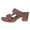 01_Coffee, variant on HNMKIU Sandals for Women Fashion Open Toe Platform Slides Breathable Hollow Out Design Casual Comfort Slippers with Heel Beach Shoes Beige,6.5