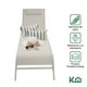 thumbnail image 2 of Camastro Exterior 2Pzs Reclinable Silla Playa Jardín Alberca beige, 2 of 6