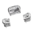 thumbnail image 4 of 3 uds 1/25 muebles doble sofá individual sil sillón-gris Zulema Sofá miniatura de casa de muñecas, 4 of 8