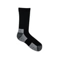 thumbnail image 5 of Gildan Men's Ultra Cotton Crew Socks Black, 3 Pack, 5 of 5