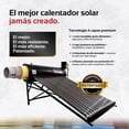 thumbnail image 2 of Calentador Solar AQUASOL PLASTEEL 2.0 | 15 Tubos 164L con Serpentín Patentado | Para Redes y Sistemas Presurizados | Ideal 5 Personas, 2 of 5