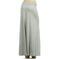 thumbnail image 3 of Moa Collection Women's Elegant High-Waisted Maxi Skirt  for Every Occasion, 3 of 4