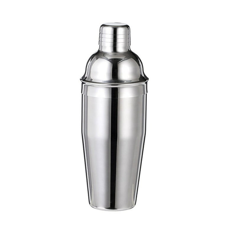 HorecaTraders Milk Shaker | 1 stainless steel glass 650 cl