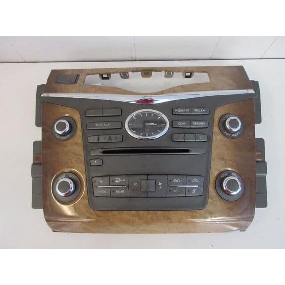 Pre-Owned 2011-2013 Infiniti QX56 Radio & Temperature Control Panel OEM LKQ (Good)
