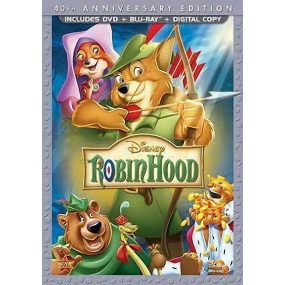ROBIN HOOD (40th Anniversary Edition) [DVD   Blu-Ray Combo]