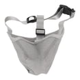 thumbnail image 1 of Dog Muzzle, Adjustable Breathable Mesh Soft Pet Mesh Muzzle For Outdoor Training Gray, 1 of 8