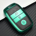 thumbnail image 1 of HAHDAXIA Leather Car Remote Key Case Cover Shell,Fit For KIA Rio Rio5 Sportage Ceed Cerato K3 KX3 K4 K5 Cerato Sorento Optima Cerato Picanto, 1 of 7