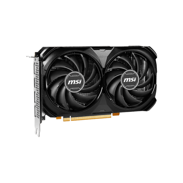 MSI NVIDIA Gaming Video Card, GeForce RTX 4060 VENTUS 2X BLACK 8GB