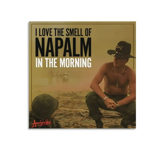 Apocalypse Now Movie Poster (1) Wall Art Picture Painting Poster Canvas Print Posters Artworks Bedroom Living Room Decor 28x28inch(70x70cm)