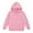 Pink, variant on Toddler Girls Pullover Hoodie Sweatshirts Solid Color for Kids Size 2-3T Black