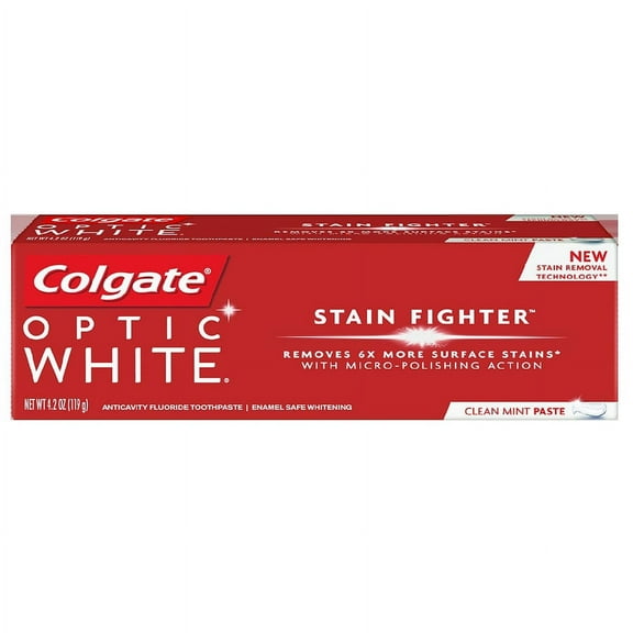 Colgate Stain Fighter Toothpaste Clean Mint Paste