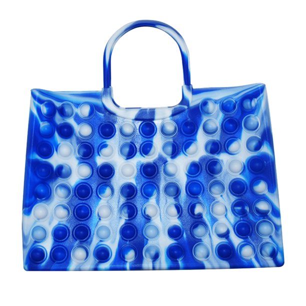 Mano Con Burbujas De Empuje, Juguete Sensorial, Juguetes Para Aliviar El Estrés, Bolsa De Almacenamiento Portátil Para Exteriores, Juguetes De Descompresión Para Niños Y Adultos Inevent HA046605-01