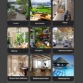 thumbnail image 3 of Interlocking Tile, 30x30cm Slipproof 30Pcs Easy Maintenance Drainage Tiles PP Pretty Design  For Outdoor, 3 of 8