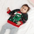 thumbnail image 5 of GYRATEDREAM Matching Family Christmas Sweaters Ugly Knit Pullover Cute Long Sleeve Crew Neck Xmas Holiday Jumper for 4-5Y Kid, 5 of 9