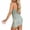 #0348-Green, variant on Women's Mini Dresses Halter Neck Sleeveless Knit Dresses Beach Party Style Lightweight Breathable Tie Dye Print Slim Fit Dresses
