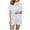 Blue, variant on SwiftWear Women'S Chic Striped Short-Sleeve Pajama Set - Summer Pajamas Set 2 Piece Soft Breathable, Stretchy & Elegant for Bedroom, Lounge