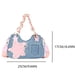 thumbnail image 2 of Bolso Hombro Y2K Star Denim para Mujeres Uso Diario Y Desplazamientos, 2 of 9